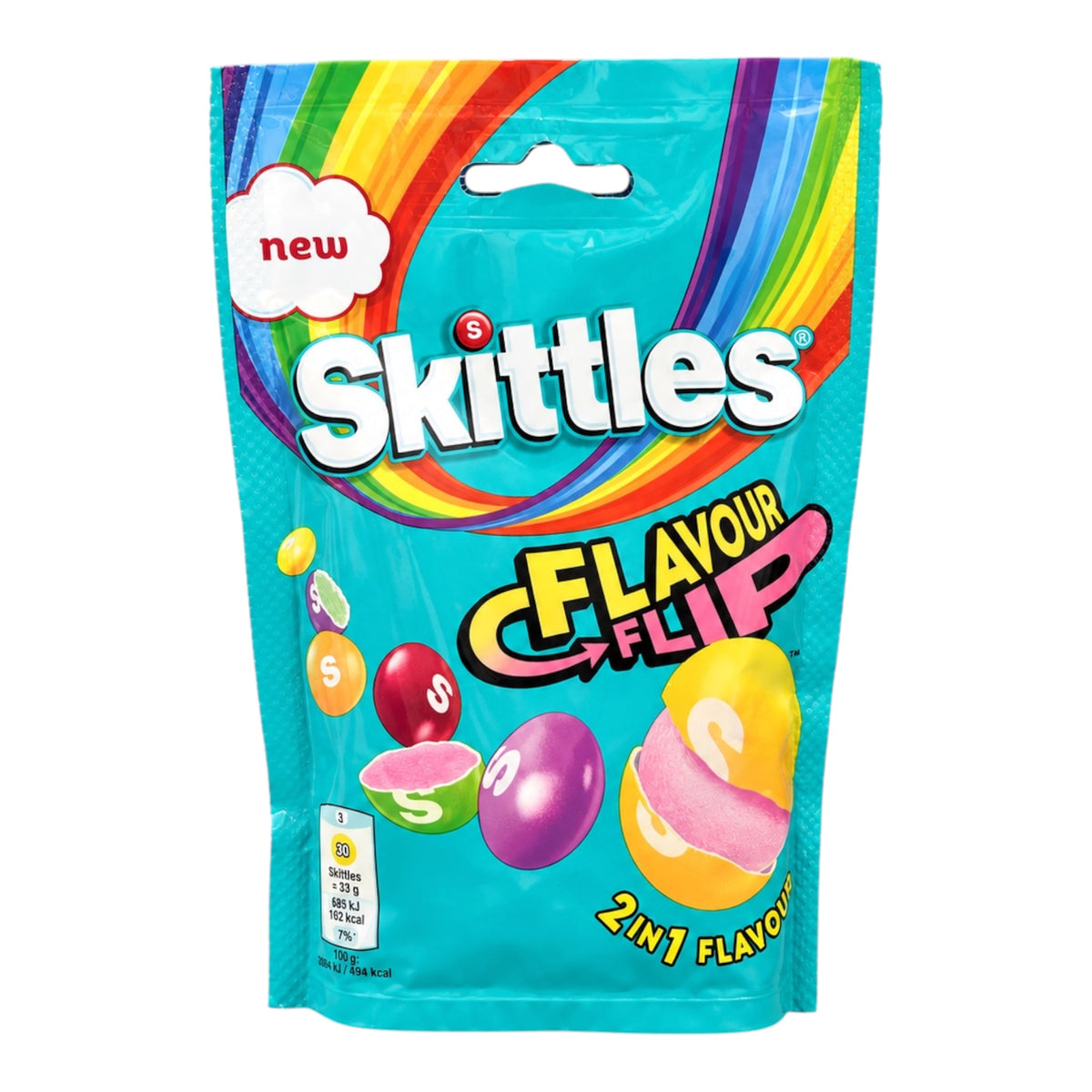 Skittles Flavour Flip 2 in 1 Flavours - 136g (UK)