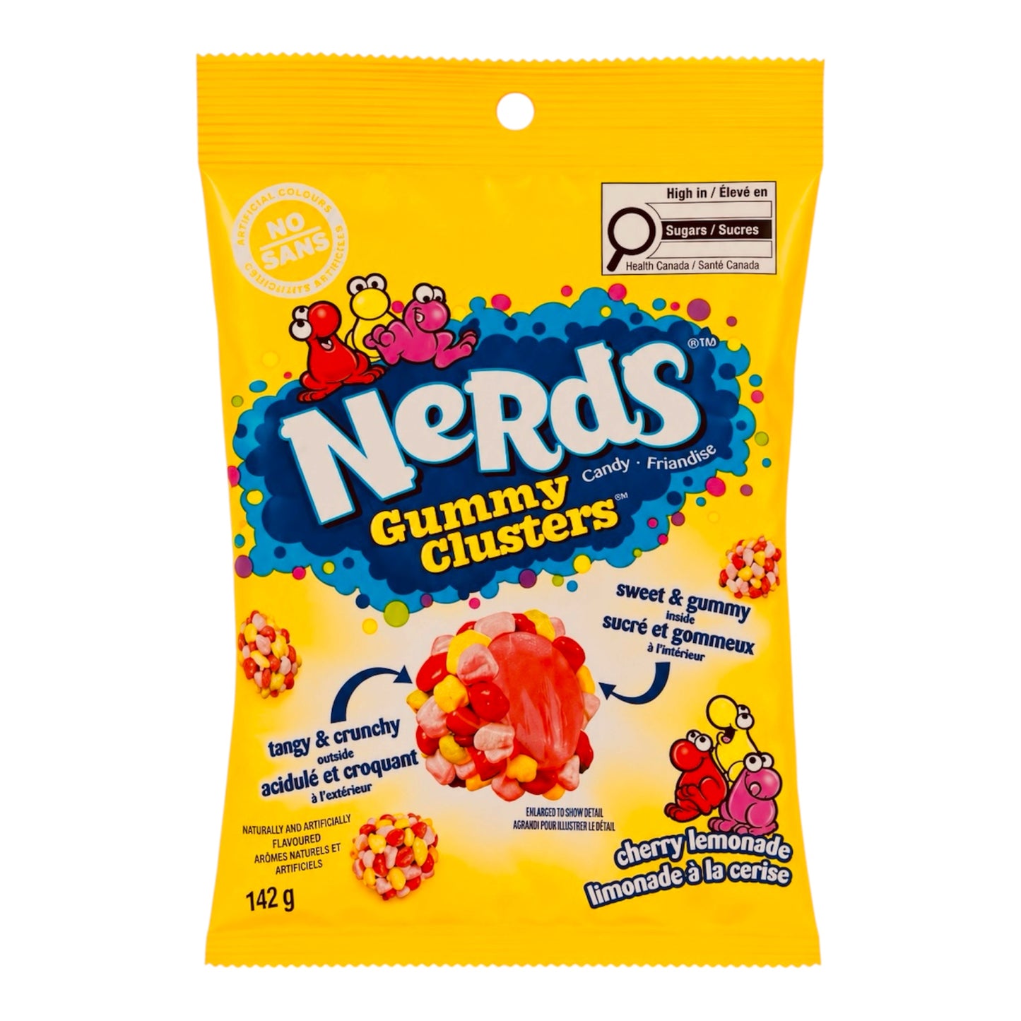 Nerds Gummy Clusters Cherry Lemonade - 142g
