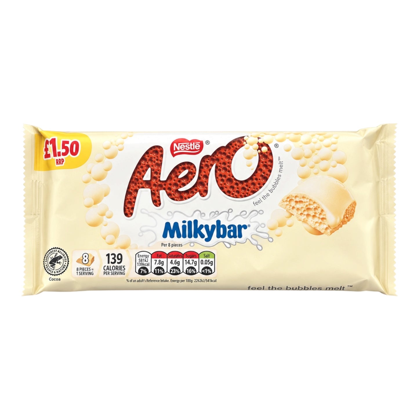 Aero Milkybar - 90g (UK)