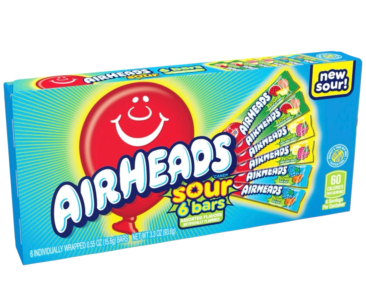Airheads Sour Candy - 93.6g