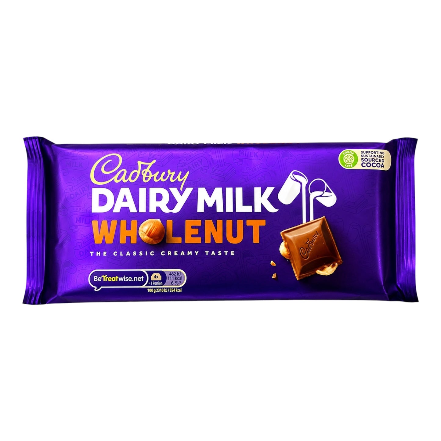 Cadbury Dairy Milk Wholenut (UK) - 180g