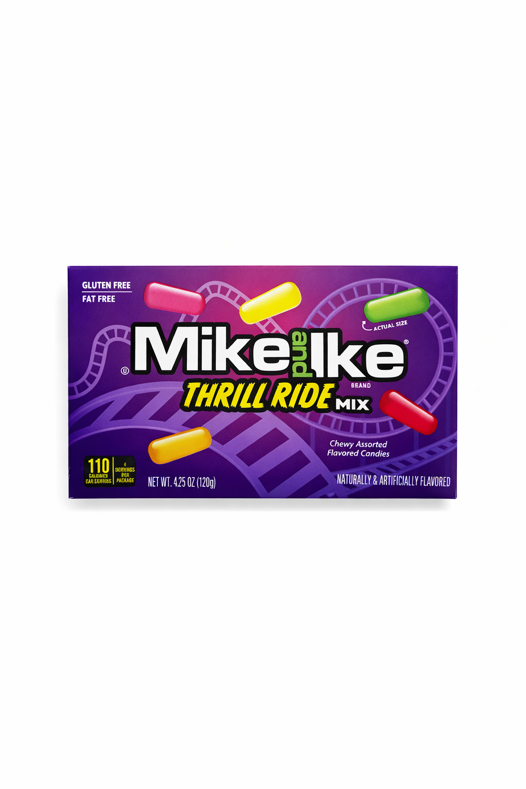 Mike & Ike Thrill Ride Mix - 120g