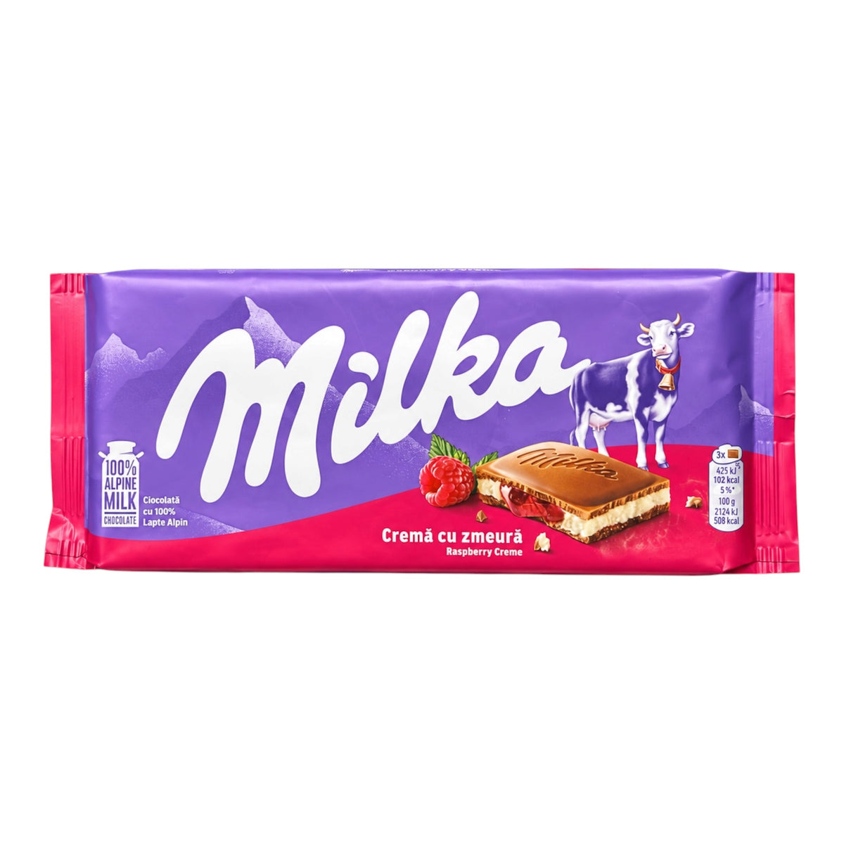 Milka Raspberry Creme - 100g