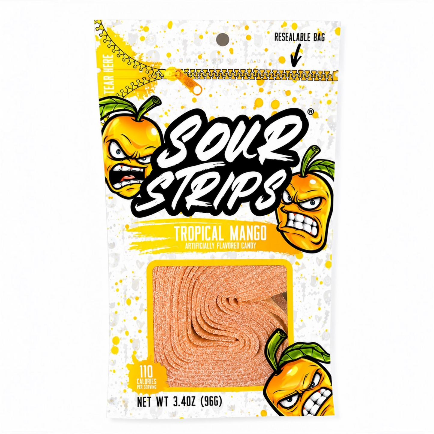 Sour Strips Tropical Mango - 96g