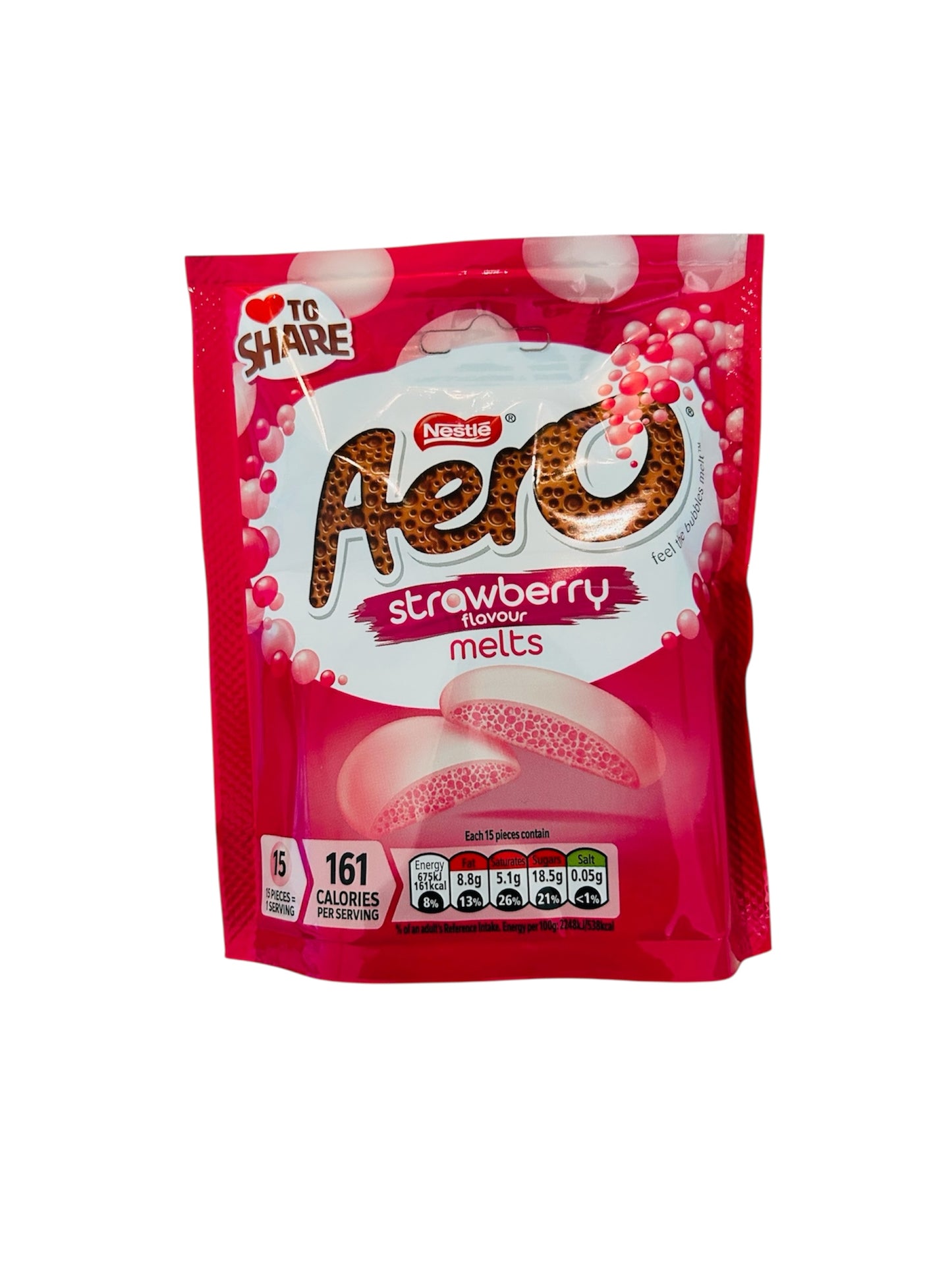Aero Melts Strawberry Flavour (UK) - 86g