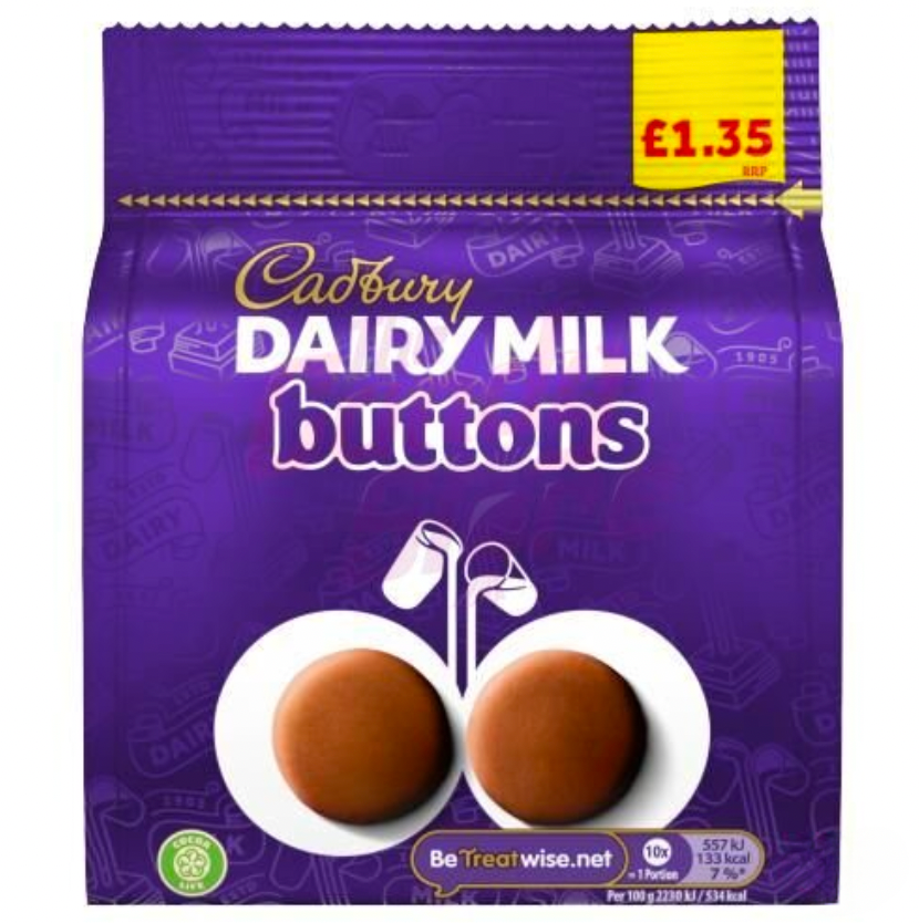 Cadbury Buttons (UK) - 85g