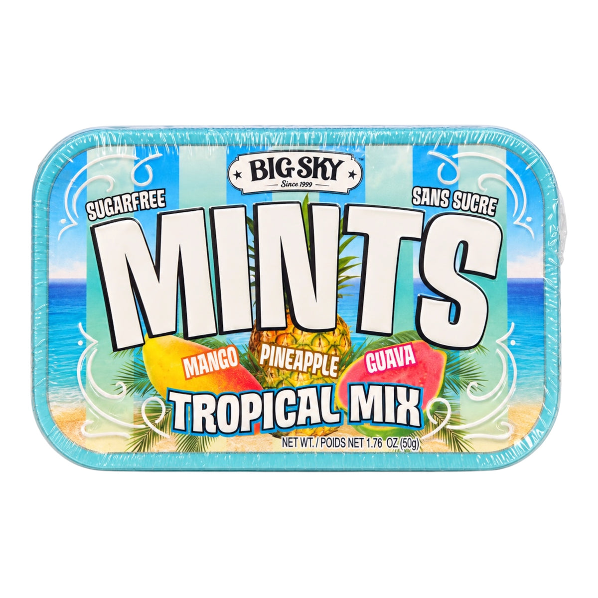 Big Sky Mints Sugar Free - Tropical Mix- 50g