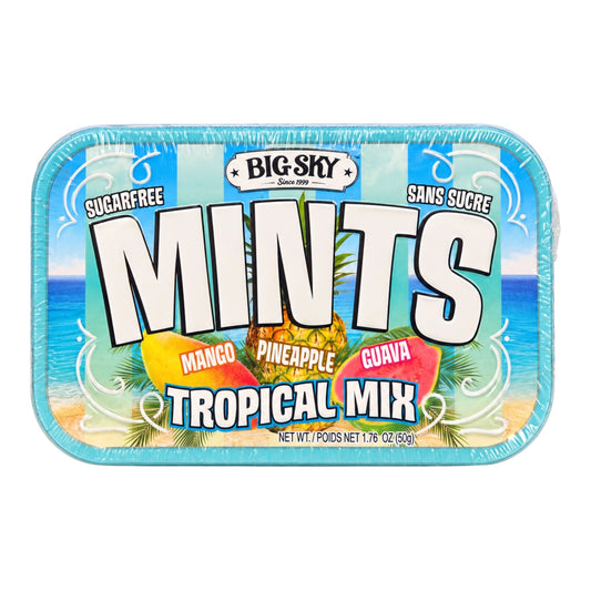 Big Sky Mints Sugar Free - Tropical Mix- 50g
