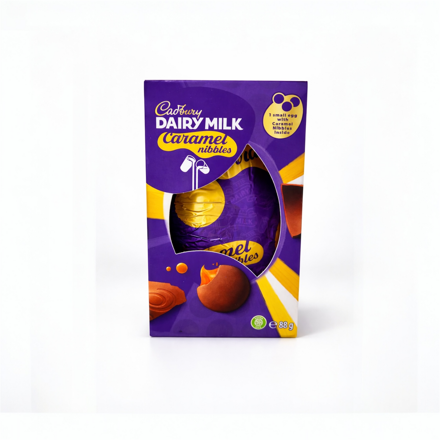 Cadbury Dairy Milk Caramel Nibbles Egg - 88g