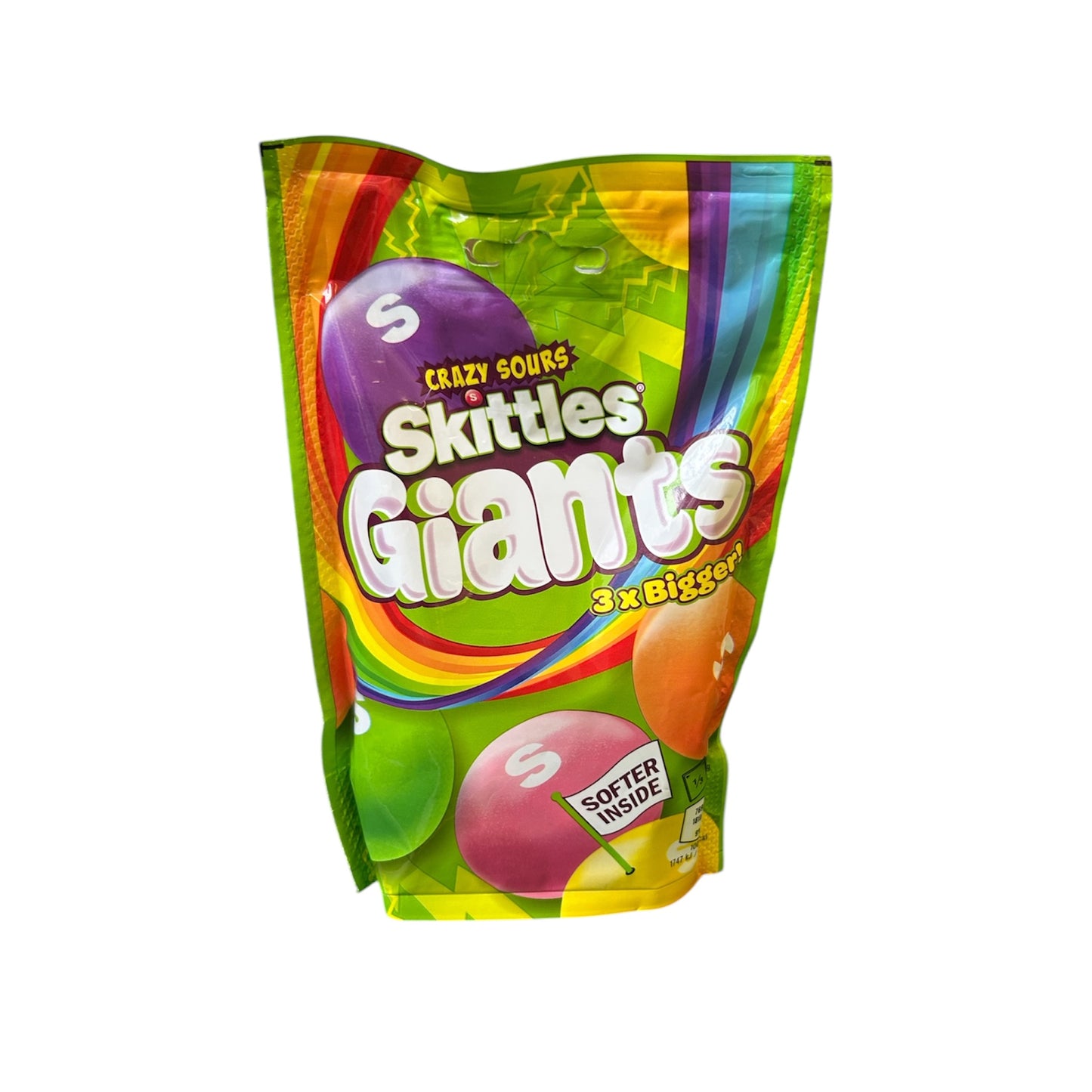 Skittles Giants Crazy Sours (UK) – 132g