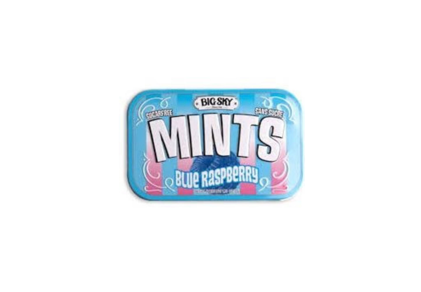 Big Sky Mints Sugar Free - Blue Raspberry - 50g