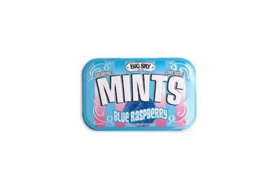Big Sky Mints Sugar Free - Blue Raspberry - 50g