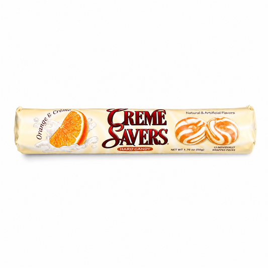 Creme Savers Orange & Creme Candy - 50g