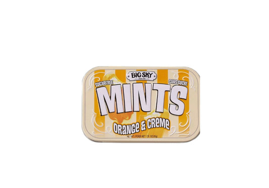 Big Sky Mints Sugar Free - Orange & Creme - 50g