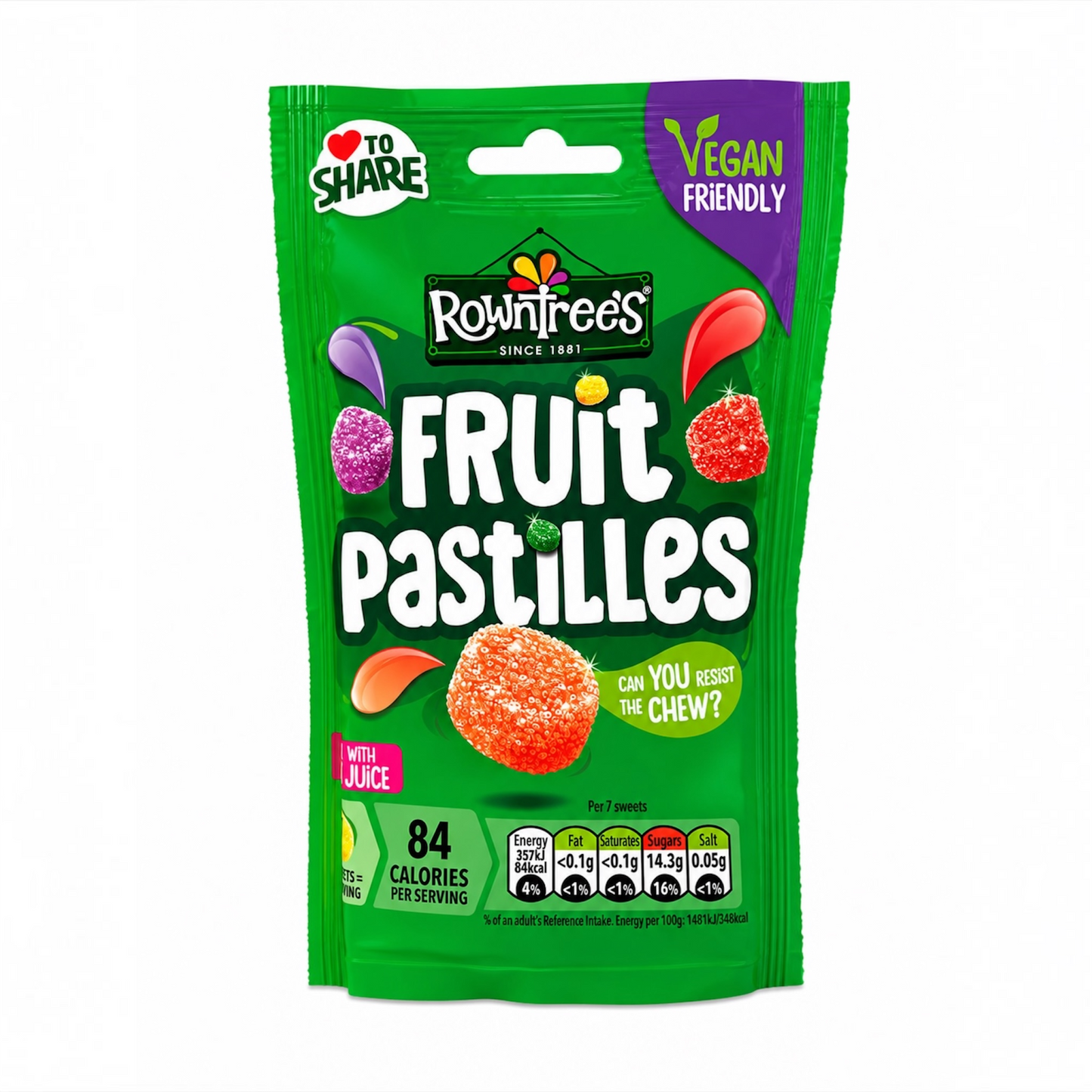 Fruit Pastilles (UK) - 143g