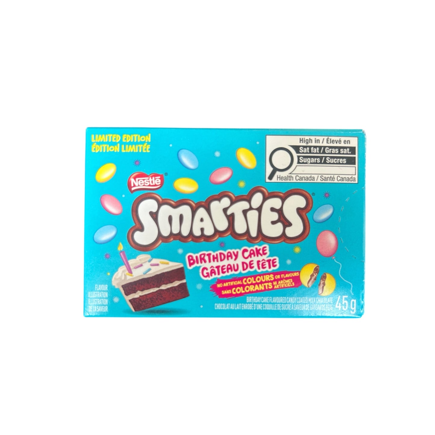 Smarties Birthday Cake - 45g