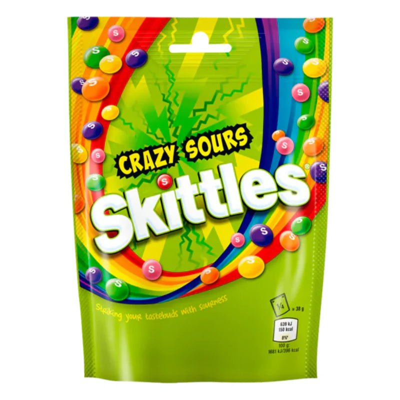 Crazy Sours Skittles - 136g