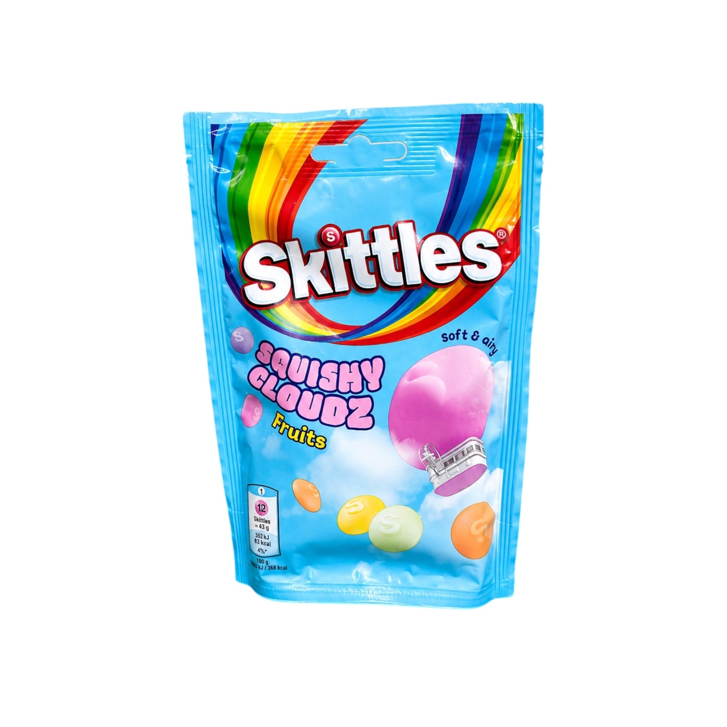 Skittles Squishy Cloudz Fruits (UK) – 94g