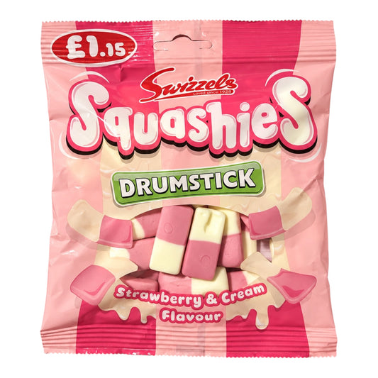 Squashies Strawberry & Cream Flavour (UK) - 120g