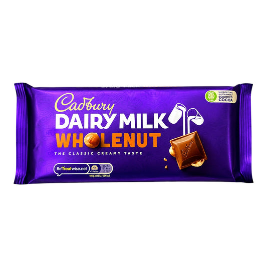 Cadbury Dairy Milk Wholenut (UK) - 180g