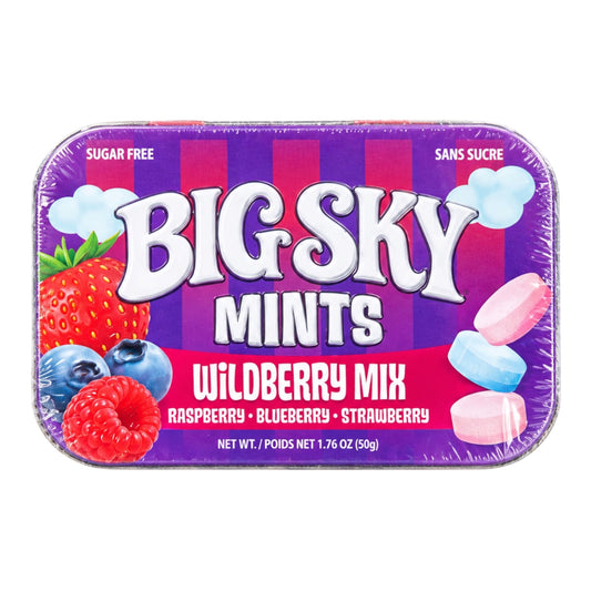 Big Sky Mints Sugar Free - Wildberry Mix - 50g