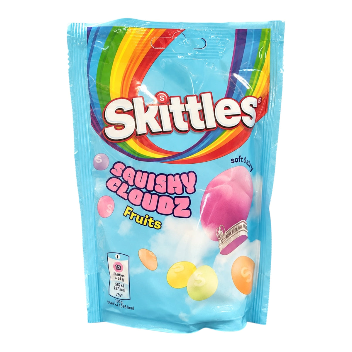Skittles Squishy Cloudz Fruits (UK) – 94g