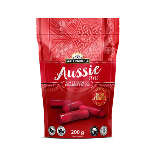 Aussie Style Soft Liquorice Strawberry - 200g