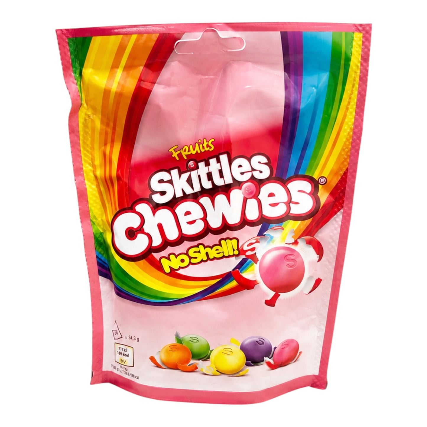 Skittles Chewies No Shell (UK) – 137g