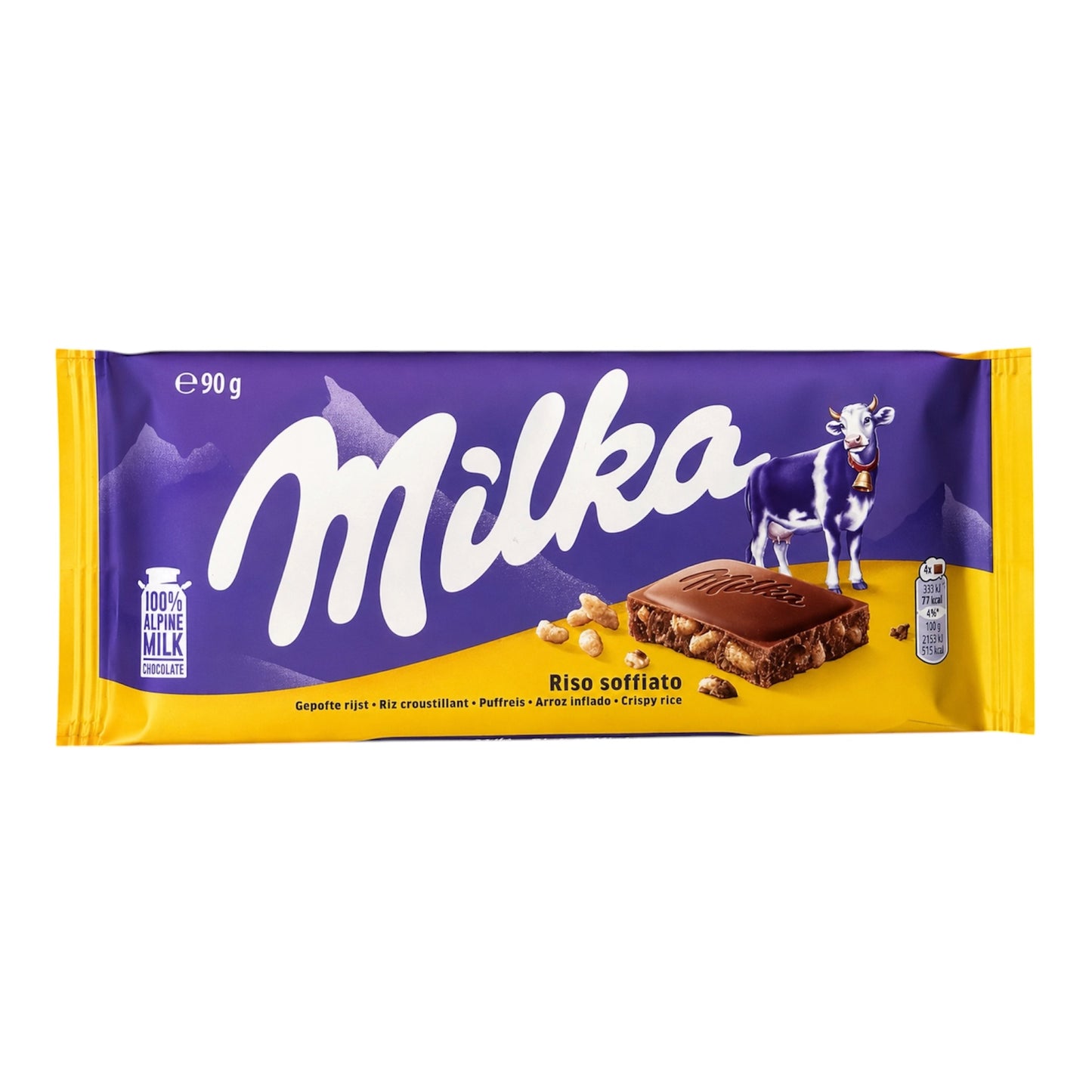 Milka Crispy Rice - 90g