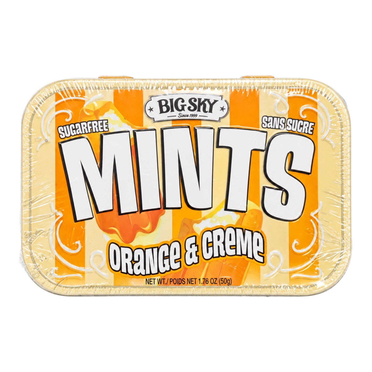 Big Sky Mints Sugar Free - Orange & Creme - 50g