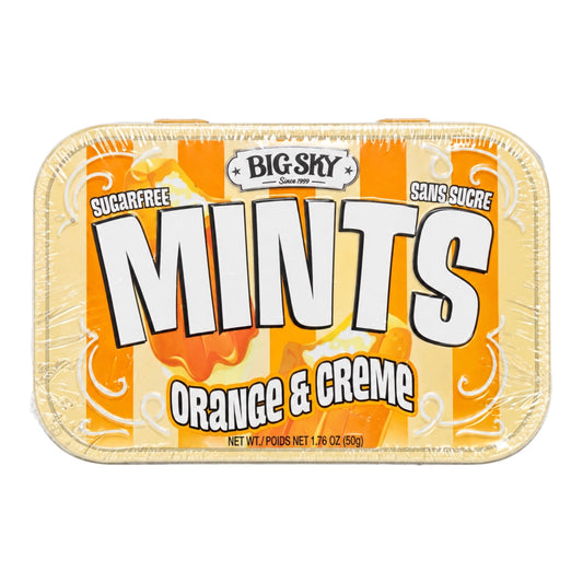 Big Sky Mints Sugar Free - Orange & Creme - 50g