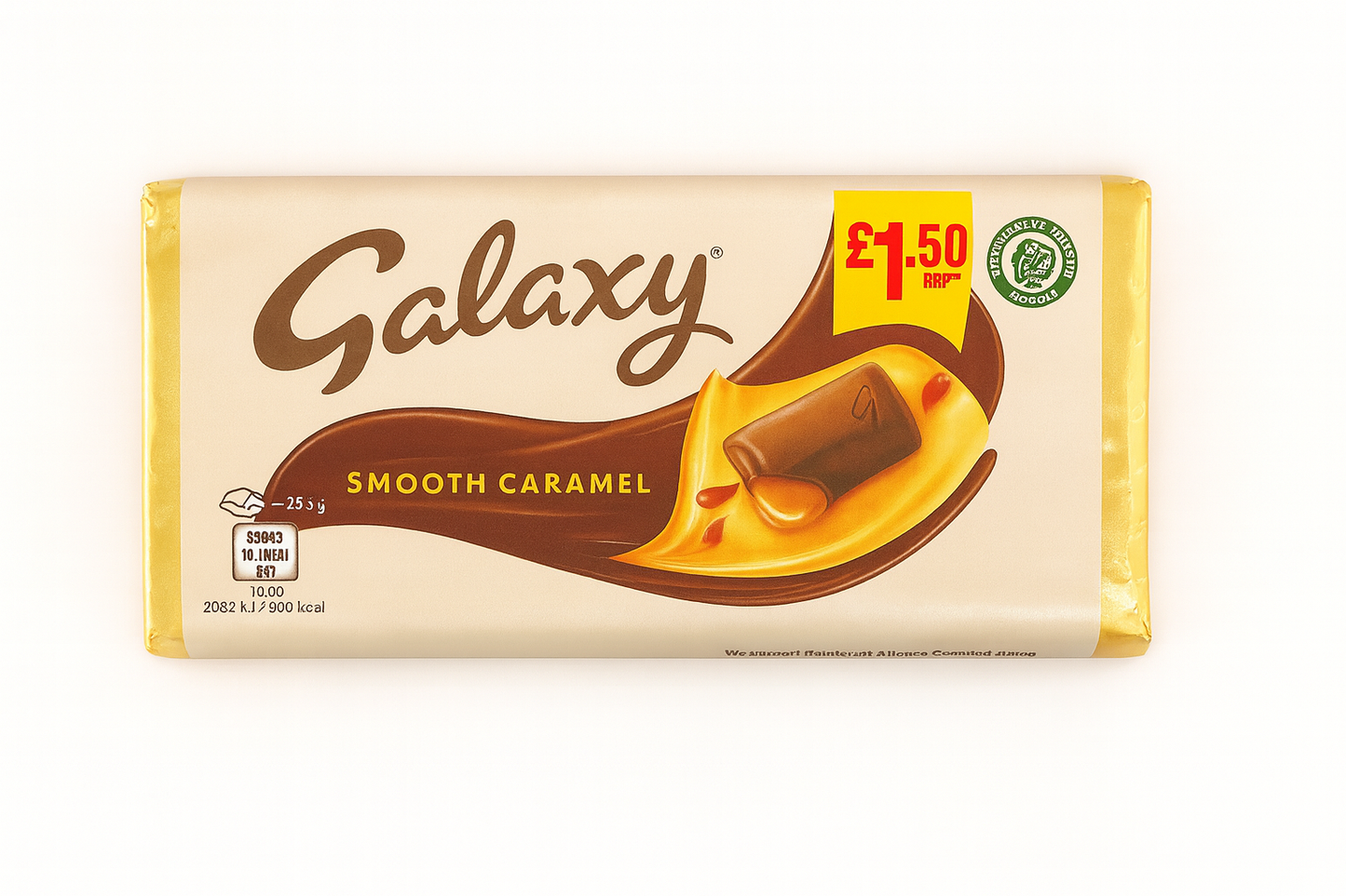 Galaxy Smooth Caramel Milk Chocolate (UK) - 135g