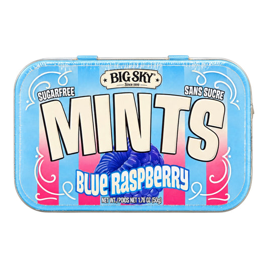 Big Sky Mints Sugar Free - Blue Raspberry - 50g