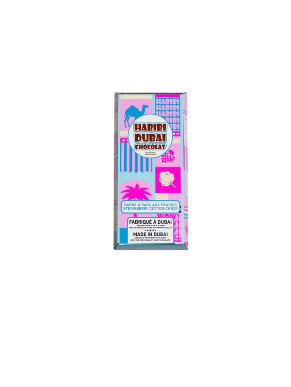 Habibi Dubai Chocolate Strawberry Cotton Candy - 200g
