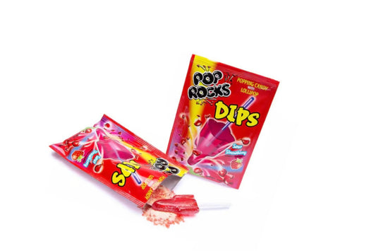 Pop Rocks Dips Sour Strawberry- 18g