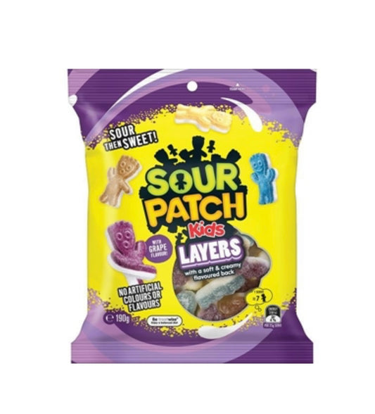 Sour Parch Kids Layers (Australia) - 190g