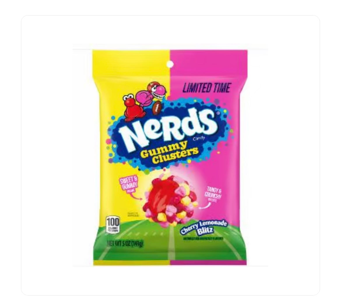 Nerds Gummy Clusters - Cherry Lemonade Blitz (Limited Edition) - 141g