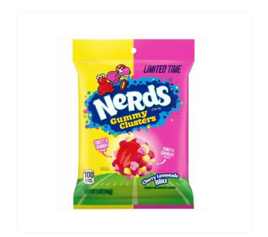 Nerds Gummy Clusters - Cherry Lemonade Blitz (Limited Edition) - 141g
