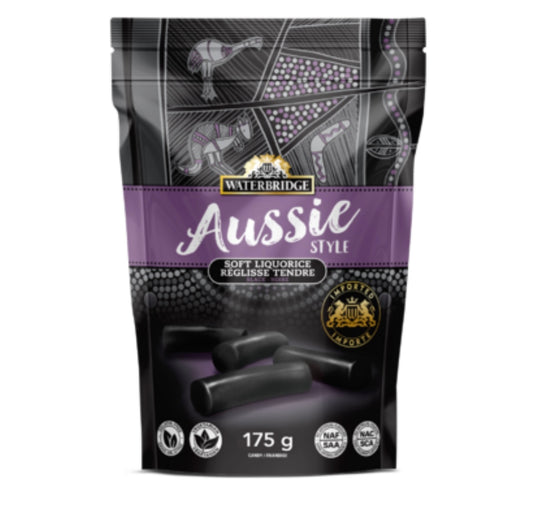 Aussie Style Black Soft Liquorice- 175g