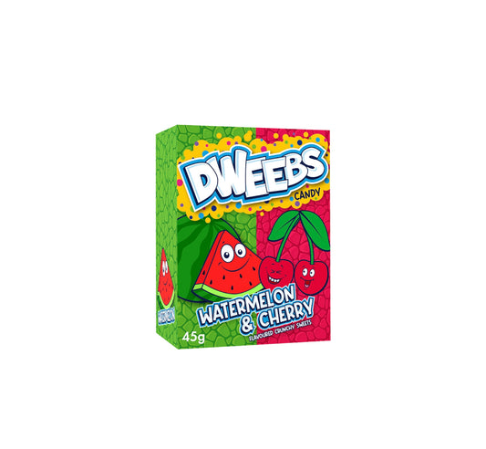 Dweebs Candy Watermelon & Cherry - 45g