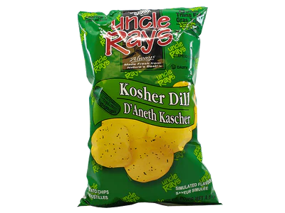 Uncle Ray's Kosher Dill Potato Chips - 130g
