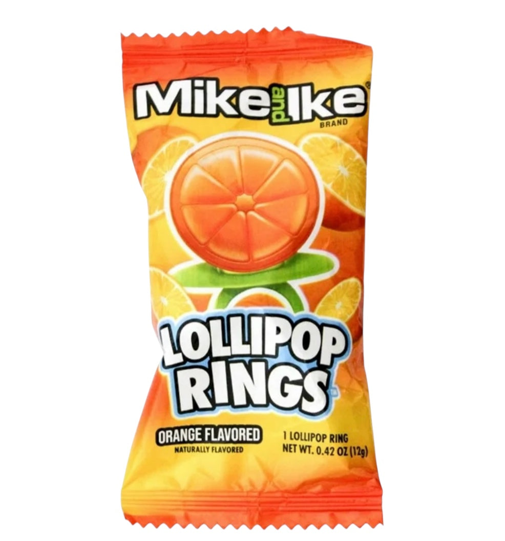 Mike & Ike Lollipop Rings - 12g
