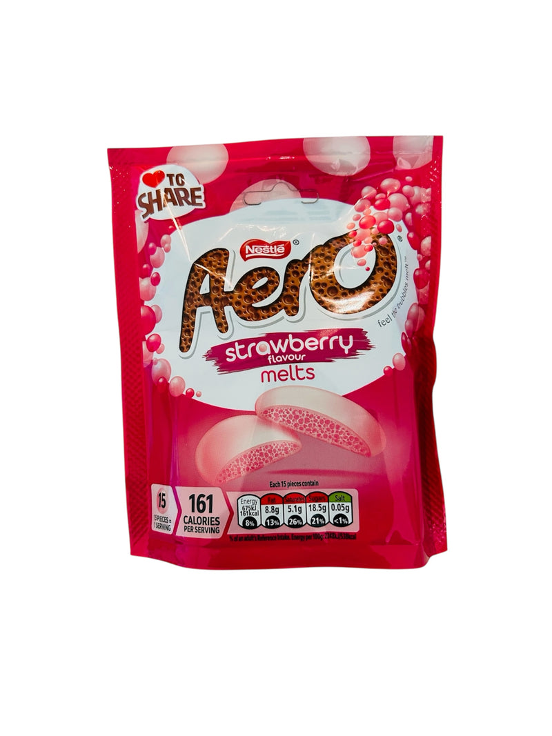 Aero Melts Strawberry Flavour (UK) - 86g