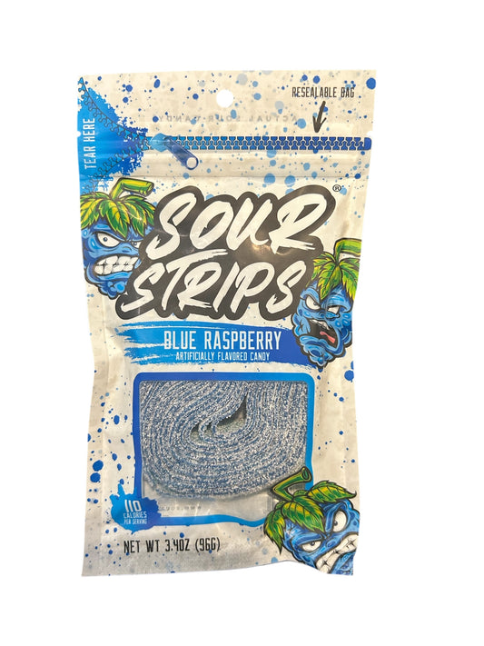 Sour Strips Blue Raspberry - 96g