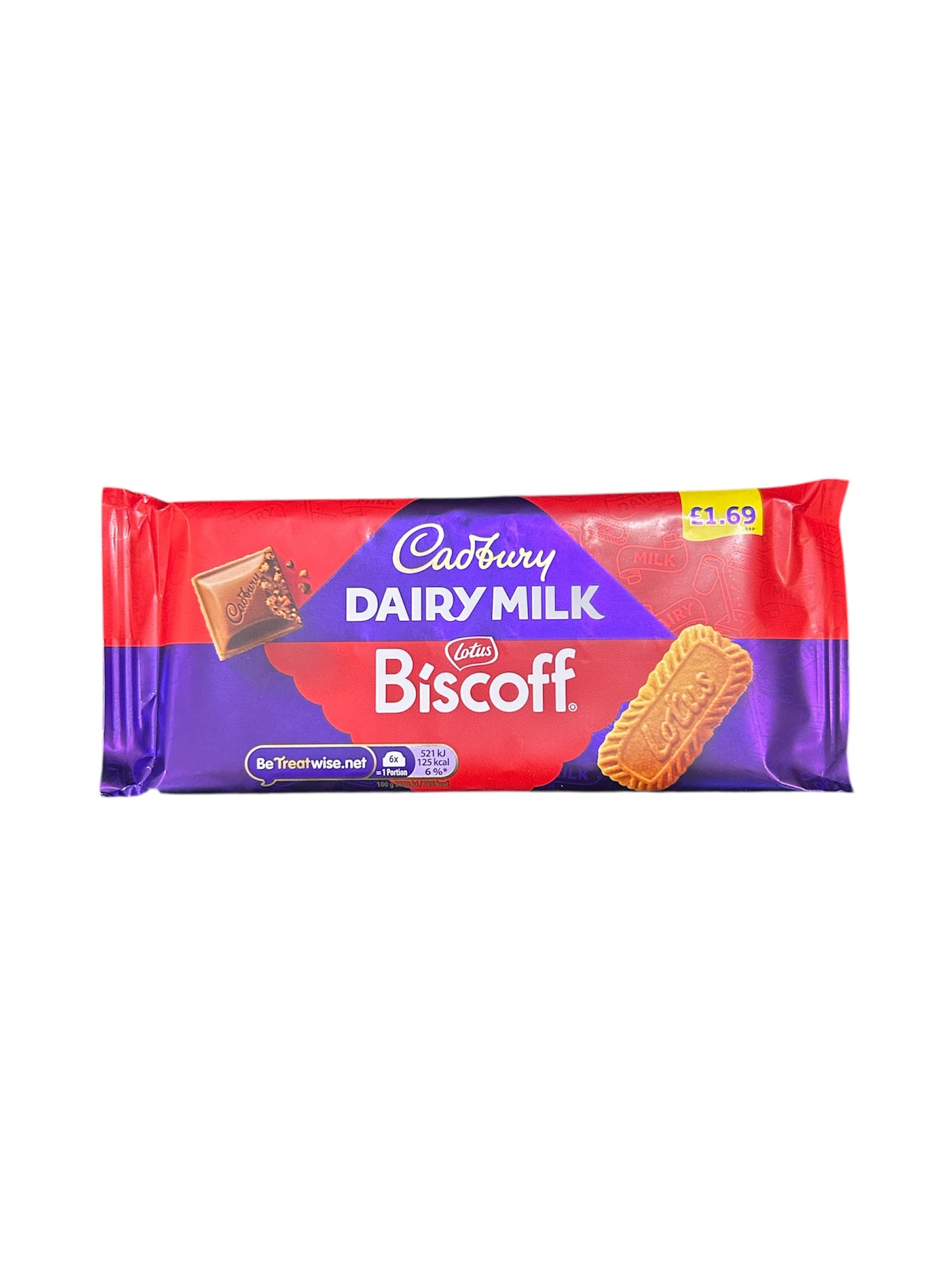 Cadbury Dairy Milk Lotus Biscoff  (UK) - 95g