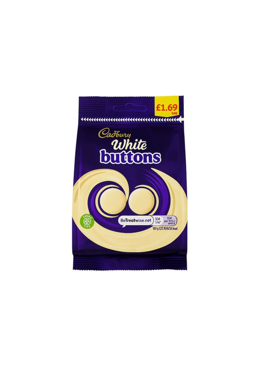 Cadbury White Buttons (UK) - 85g