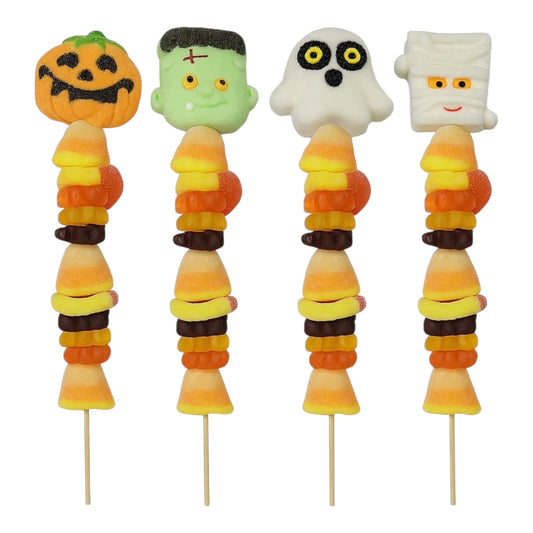 Halloween Candy Kabob wish Marshmallow Top Character