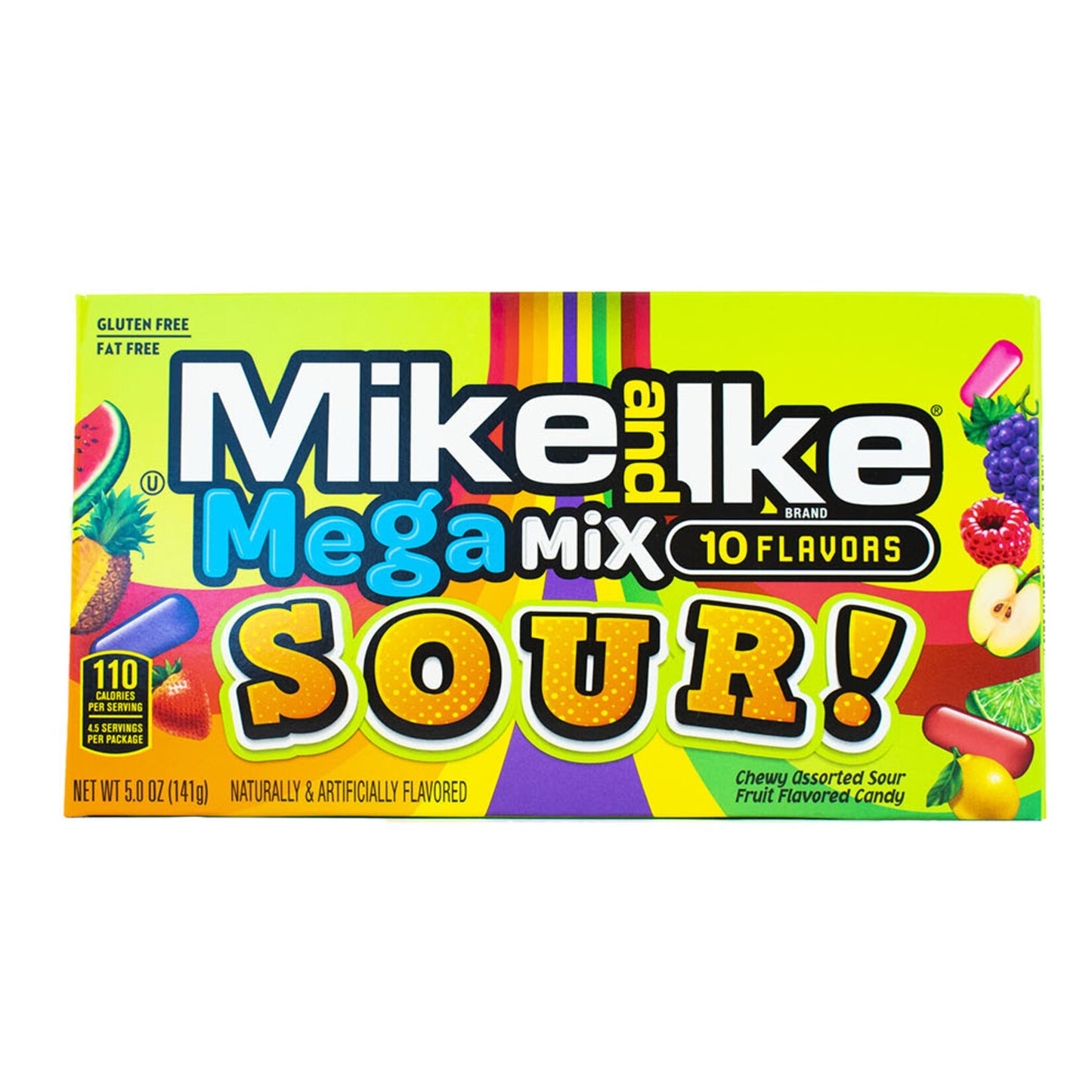 Mike & Ike Megamix Sour Theatre Pack (141g)