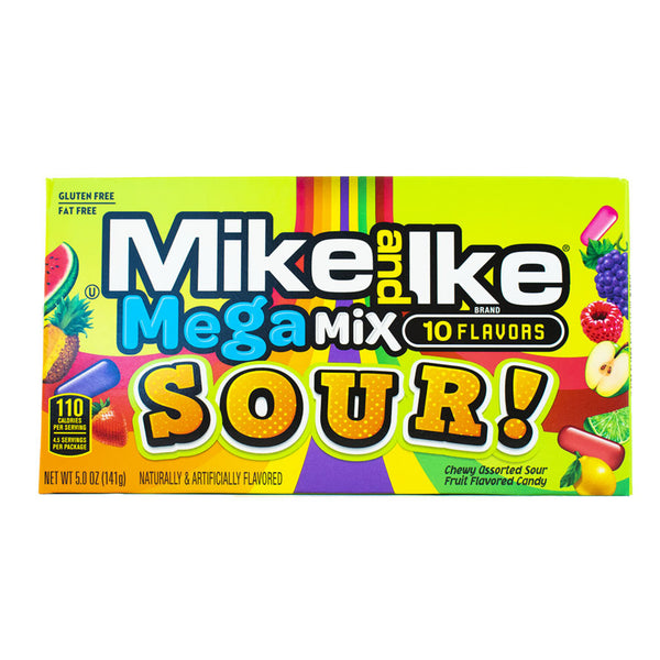 Mike & Ike Megamix Sour Theatre Pack - 120g