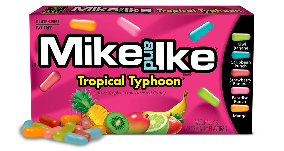 Mike & Ike Tropical Typhoon - 120g